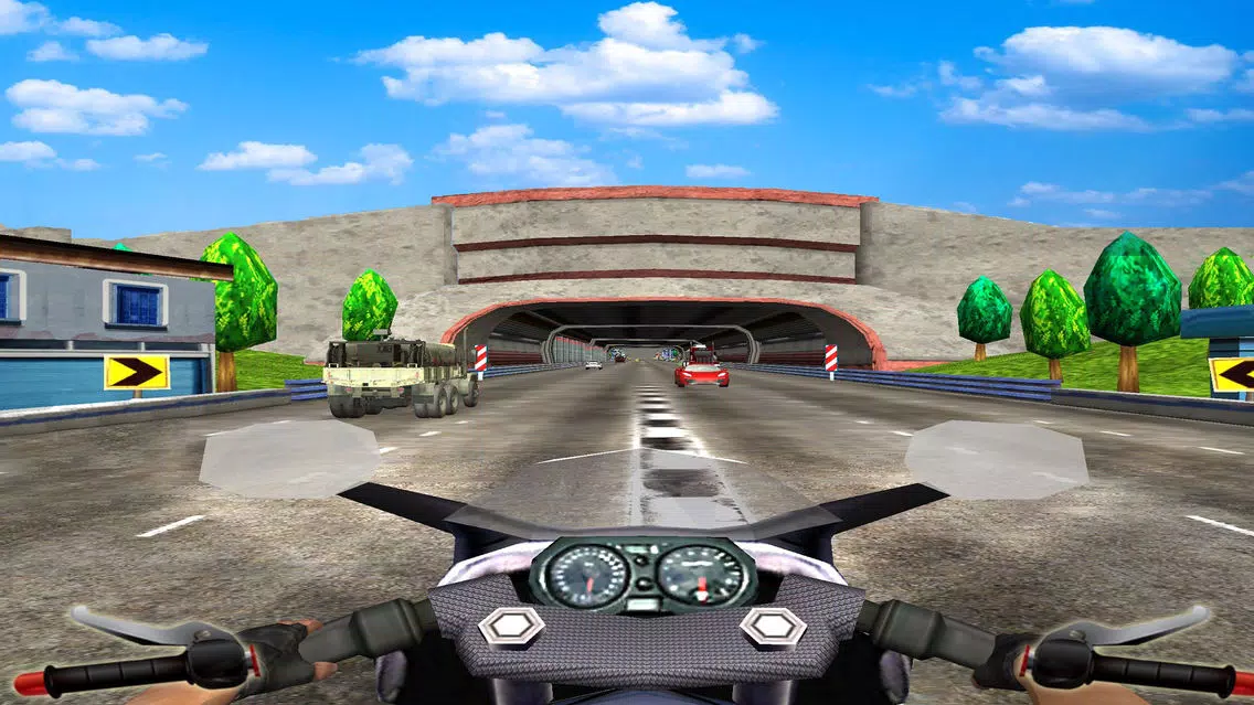 Highway Traffic Racing : Fast Motor-Cycle Drive 3D Ekran Görüntüleri
