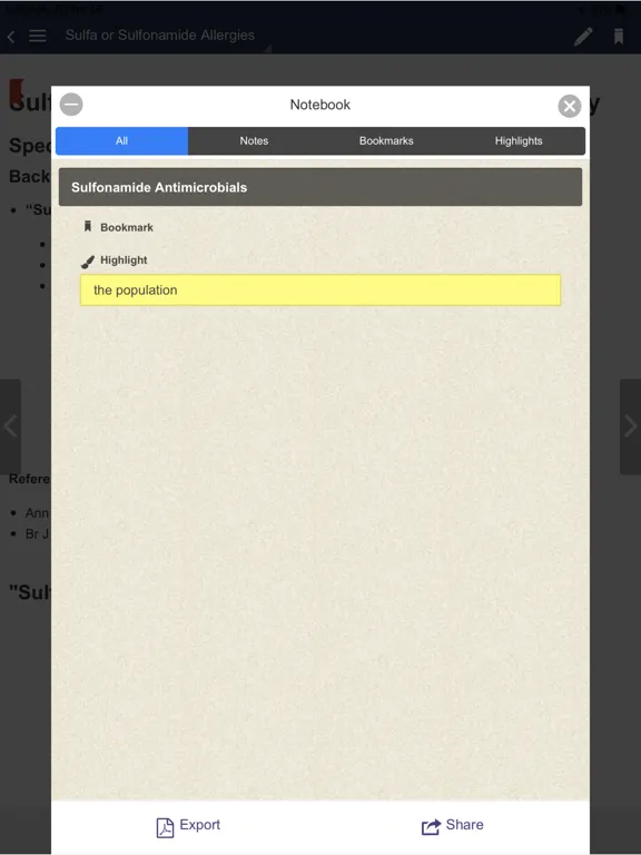 Capturas de tela do HYMR eReader iPad 