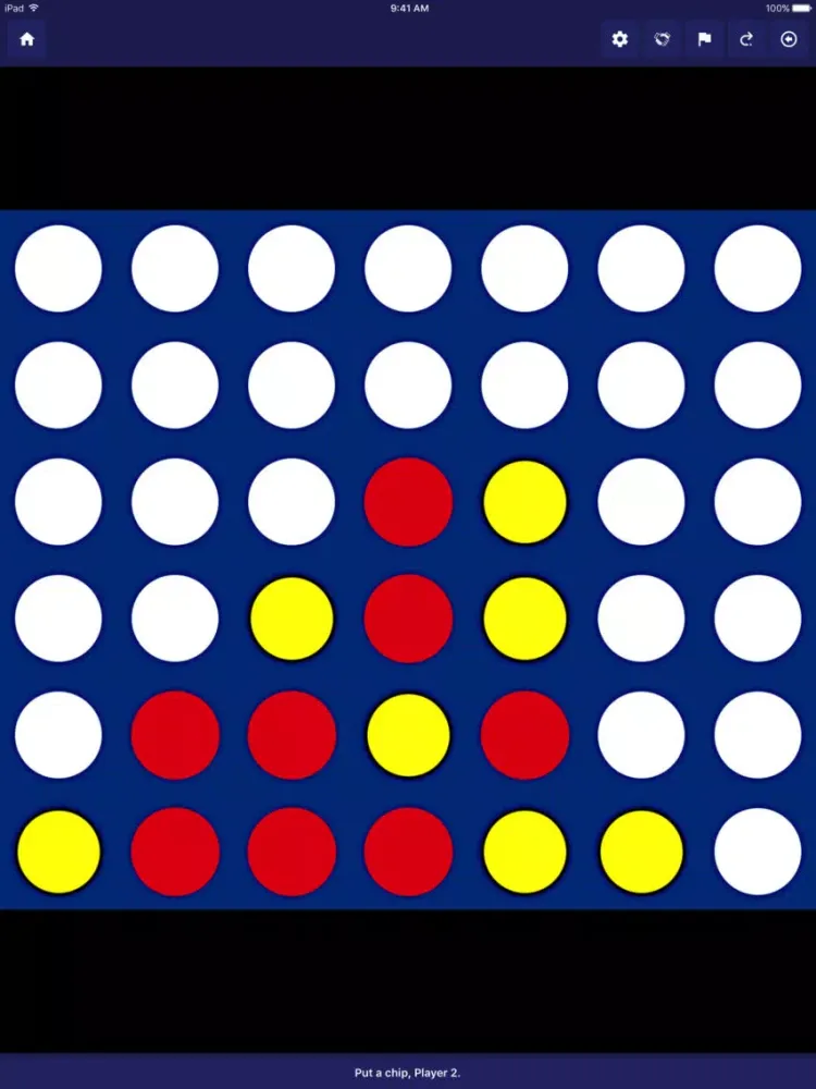Capturas de tela do Four in a Row Together iPad 