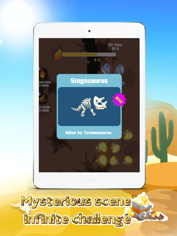 ภาพหน้าจอของ Lucky Dig:Idle Miner Tycoon iPad 