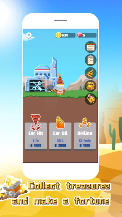 ภาพหน้าจอของ Lucky Dig:Idle Miner Tycoon