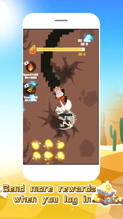 ภาพหน้าจอของ Lucky Dig:Idle Miner Tycoon
