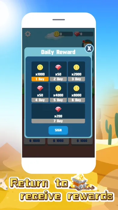 ภาพหน้าจอของ Lucky Dig:Idle Miner Tycoon