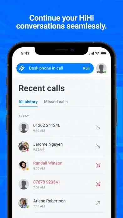 ภาพหน้าจอของ HiHi Connect 2