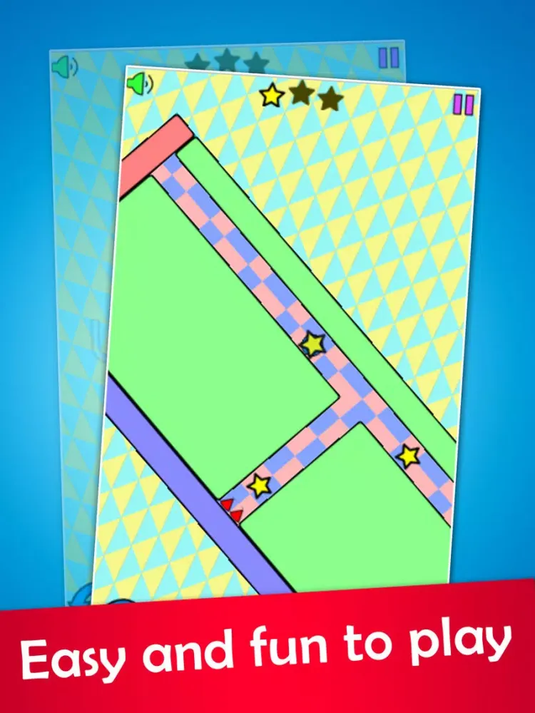 ภาพหน้าจอของ Maze Hole Ball iPad 
