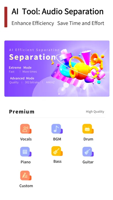 صور TrackSplit-Audio Splitter