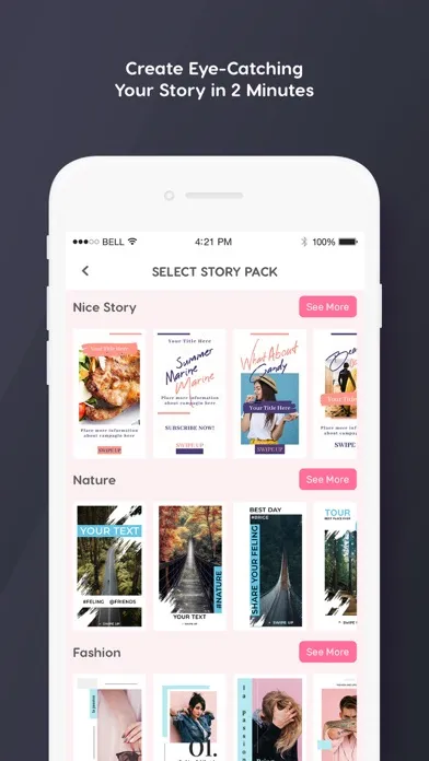 Captures d'écran de Story Maker - Story Art Design