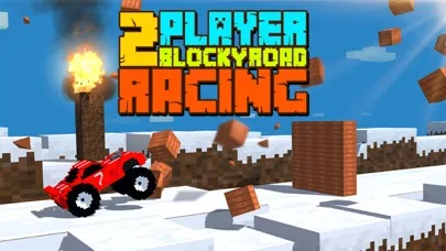 2 Player Blocky Road Racing স্ক্রিনশট