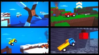 2 Player Blocky Road Racing স্ক্রিনশট