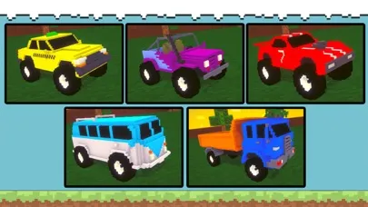 2 Player Blocky Road Racing স্ক্রিনশট