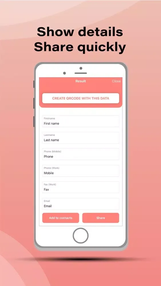 Capturas de pantalla de QR Code Reader (No Ads)