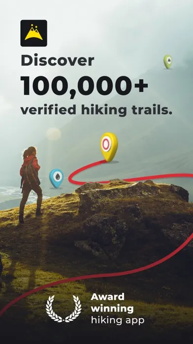 HiiKER: The Hiking Maps App應用截圖