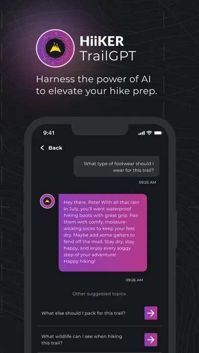 HiiKER: The Hiking Maps App應用截圖