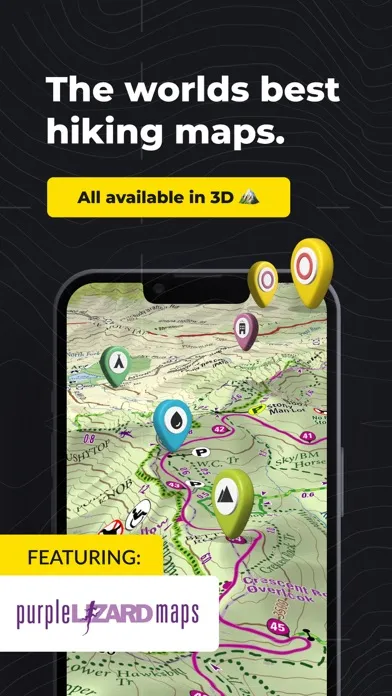 HiiKER: The Hiking Maps App應用截圖