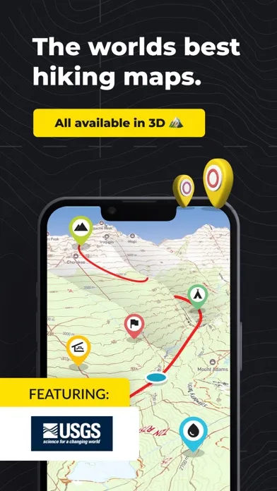 HiiKER: The Hiking Maps App應用截圖