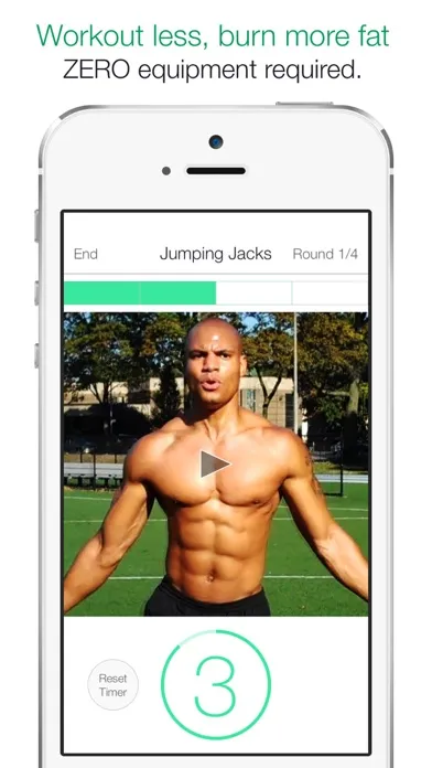 Simple Six Pack - Home Ab Workouts & Core Challege スクリーンショット