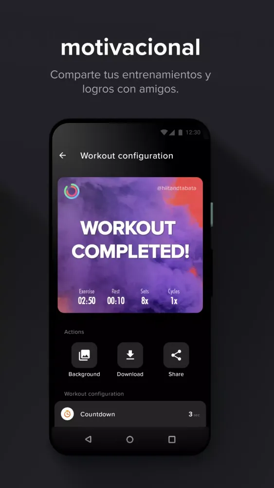 HIIT & Tabata স্ক্রিনশট