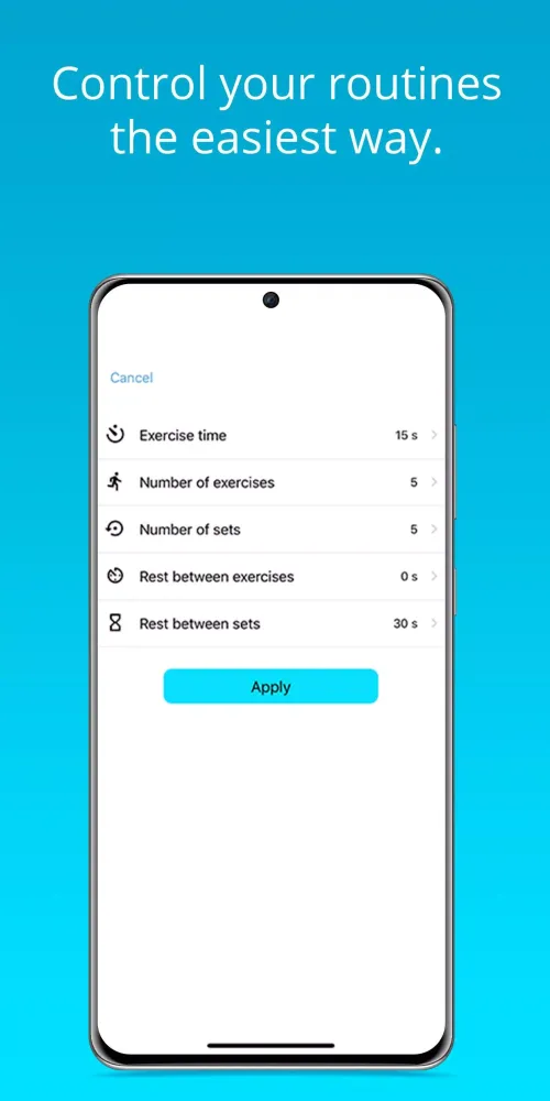 HIIT Timer - Interval timer سکرین شاٹس