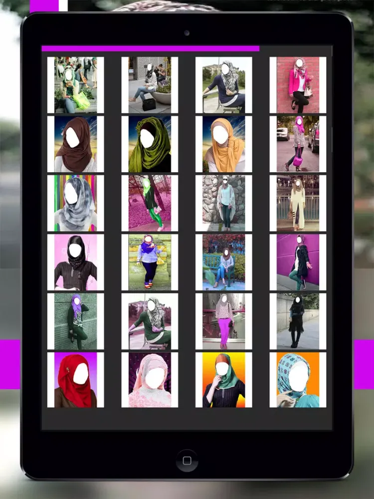 ภาพหน้าจอของ Hijab Fashion Photo Maker-hijab montage photo iPad 