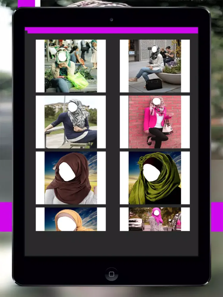ภาพหน้าจอของ Hijab Fashion Photo Maker-hijab montage photo iPad 