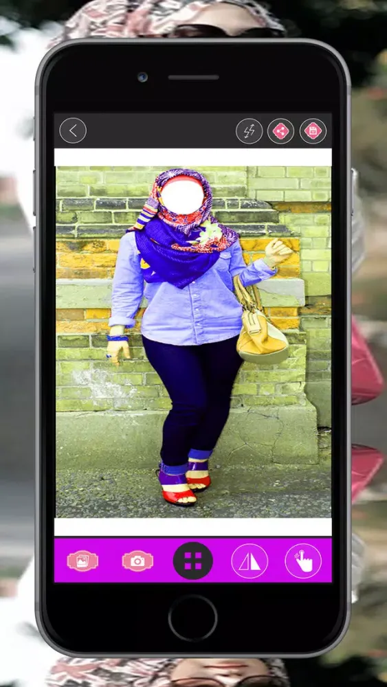 ภาพหน้าจอของ Hijab Fashion Photo Maker-hijab montage photo