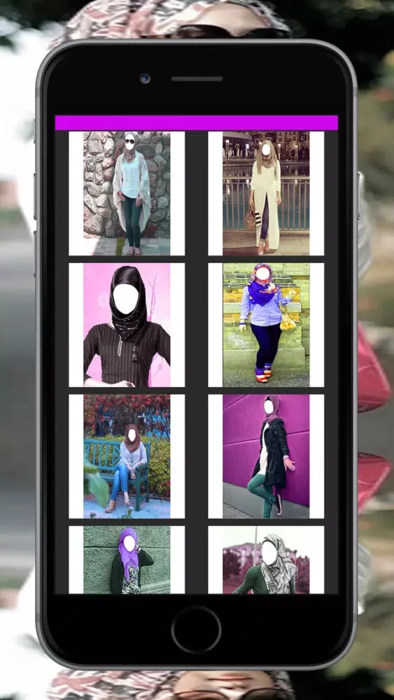 ภาพหน้าจอของ Hijab Fashion Photo Maker-hijab montage photo