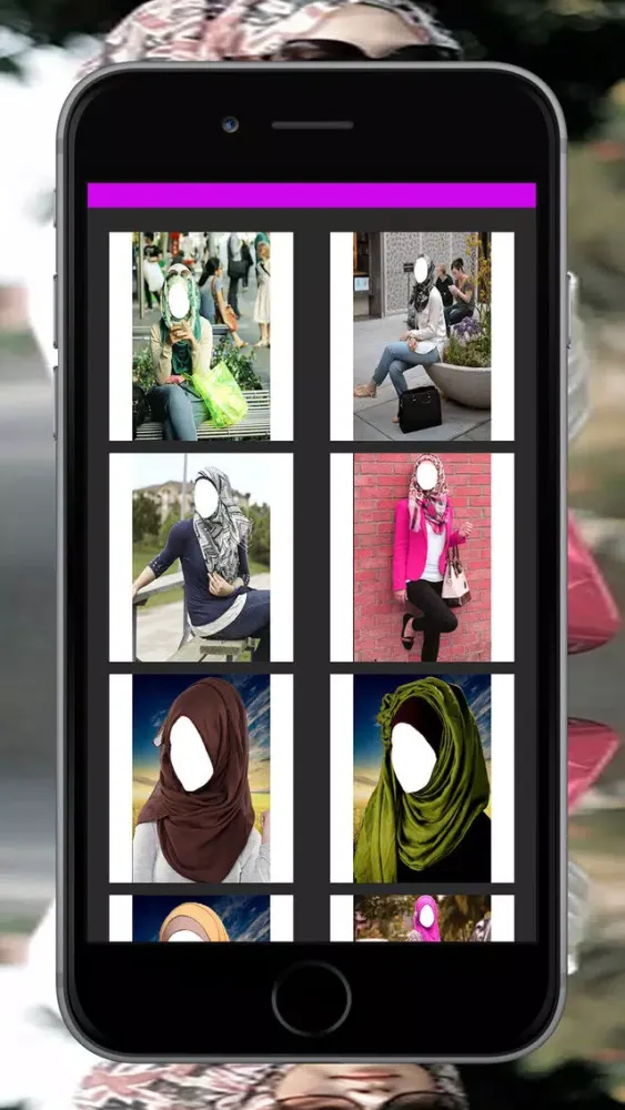 ภาพหน้าจอของ Hijab Fashion Photo Maker-hijab montage photo