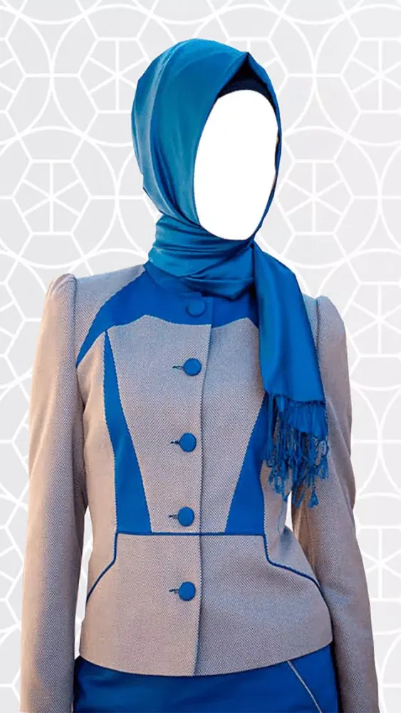 Hijab Women Photo Suit New應用截圖