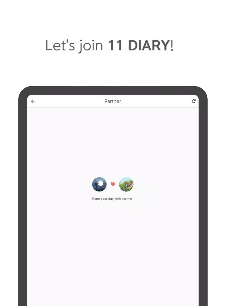 Captures d'écran de 11 DIARY - Simple Couple Diary iPad 