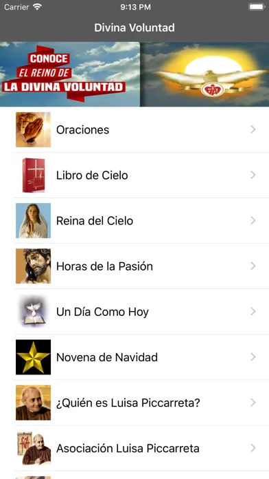 Divina Voluntad应用截图
