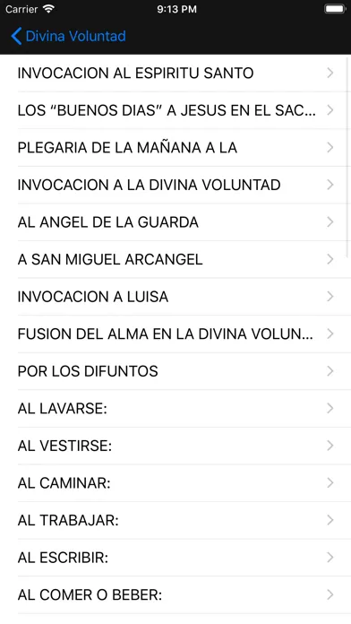 Divina Voluntad应用截图