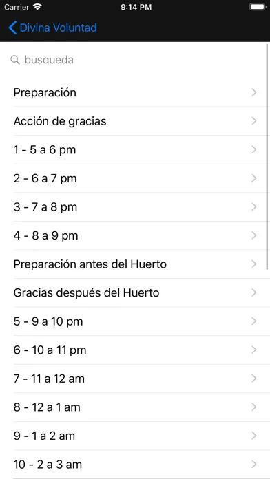 Divina Voluntad应用截图