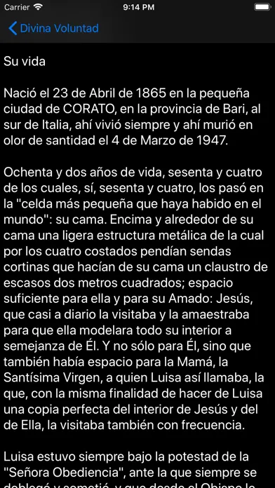 Divina Voluntad应用截图
