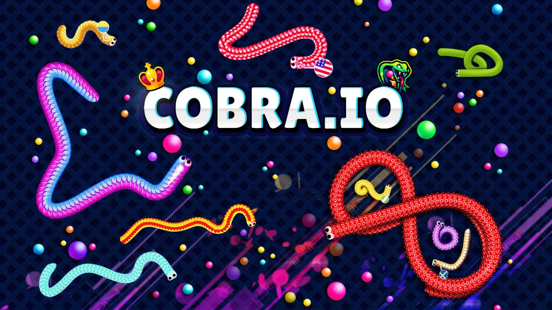 Cobra.io - Big Snake Game Screenshots