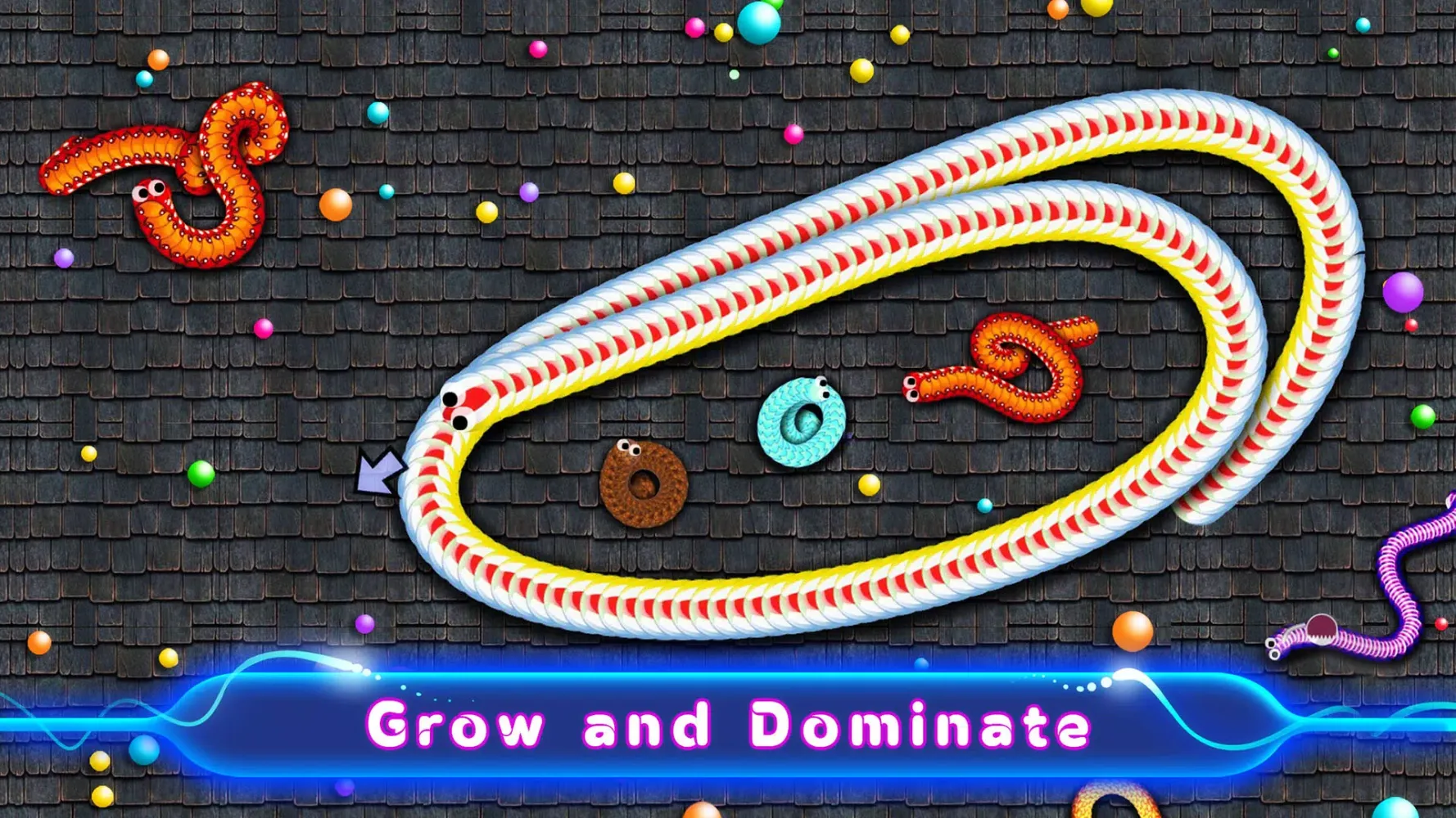 Cobra.io - Big Snake Game Screenshots
