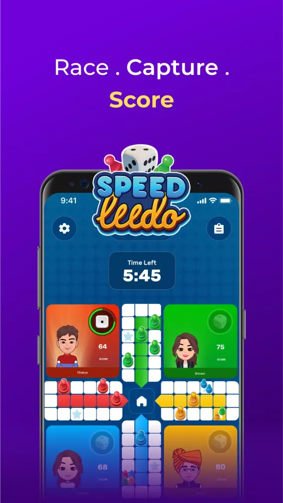 Rush - Play Ludo Game Online应用截图