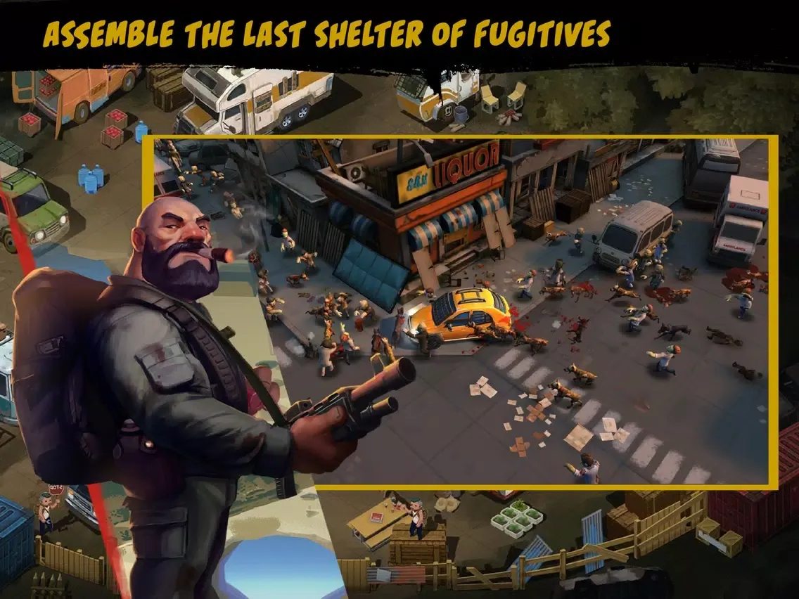 Capturas de tela do Deadly Convoy iPad 