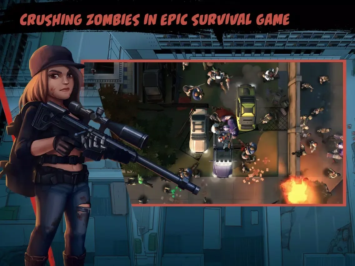 Capturas de tela do Deadly Convoy iPad 