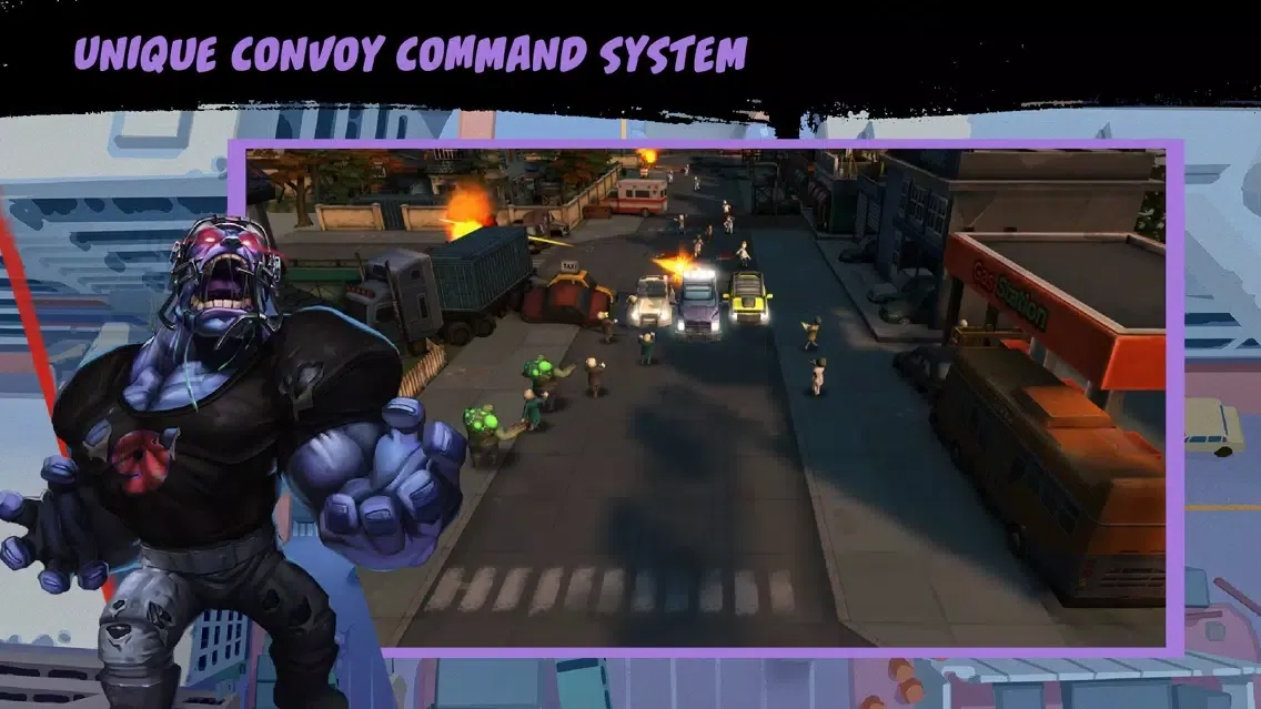 Capturas de tela do Deadly Convoy