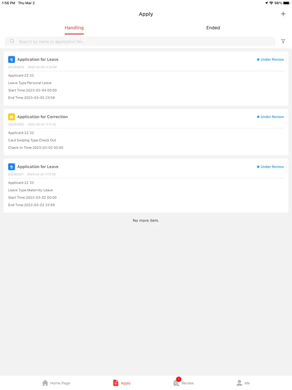 Zrzuty ekranu HikCentral Mobile iPad 