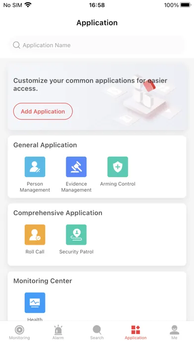 Zrzuty ekranu HikCentral Mobile
