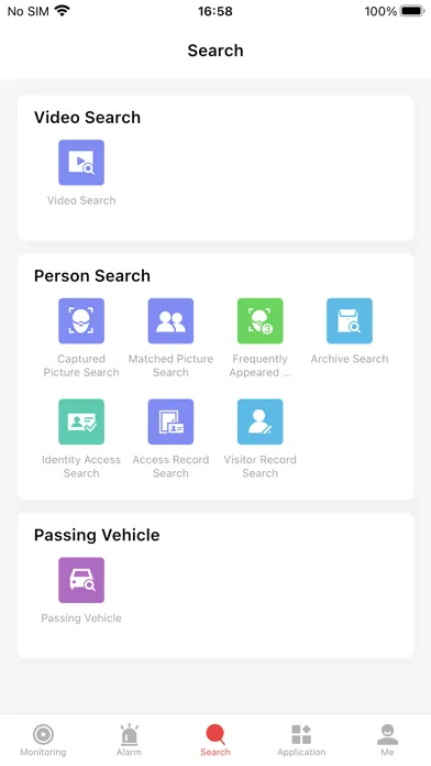 Zrzuty ekranu HikCentral Mobile