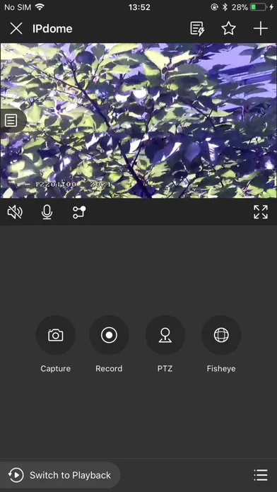 Zrzuty ekranu HikCentral Mobile