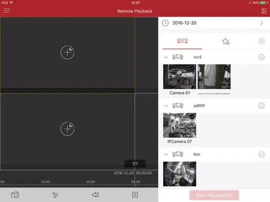 iVMS-4500 HD iPad 應用截圖