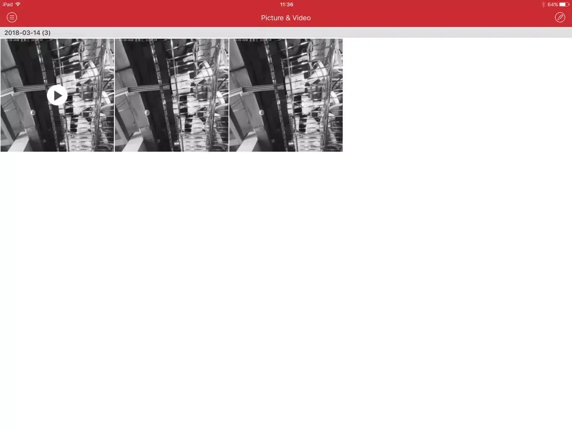 iVMS-4500 lite iPad  Ekran Görüntüleri