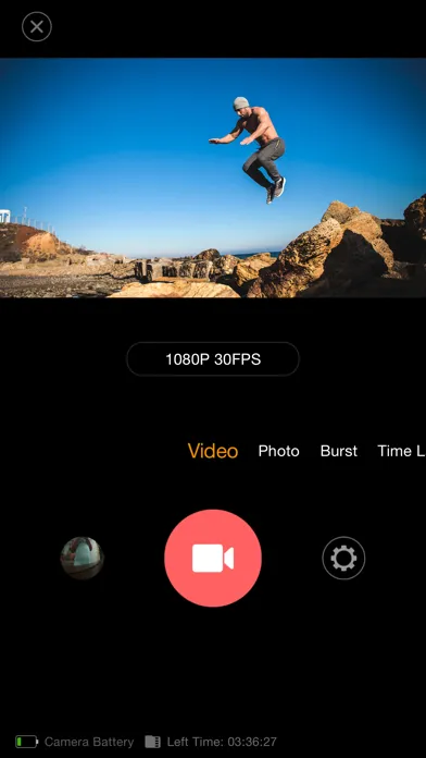 Captures d'écran de EZVIZ SPORTS