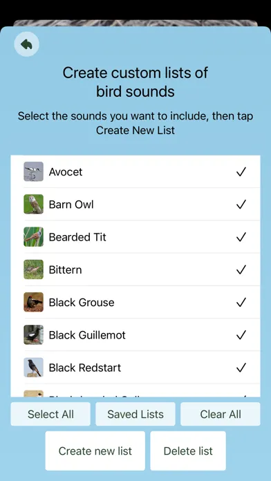 Chirp! Bird Songs UK & Europe Screenshots