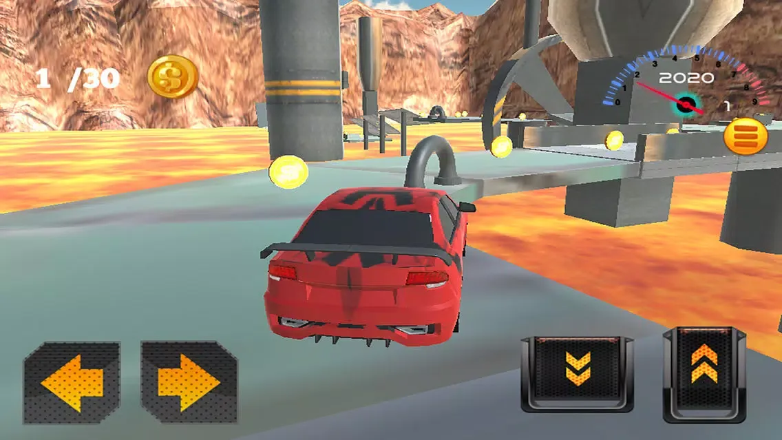 Jump Car Stunt Racing 3D স্ক্রিনশট