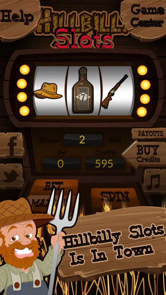 Hillbilly Slots - Top Free Redneck Slots Machine スクリーンショット