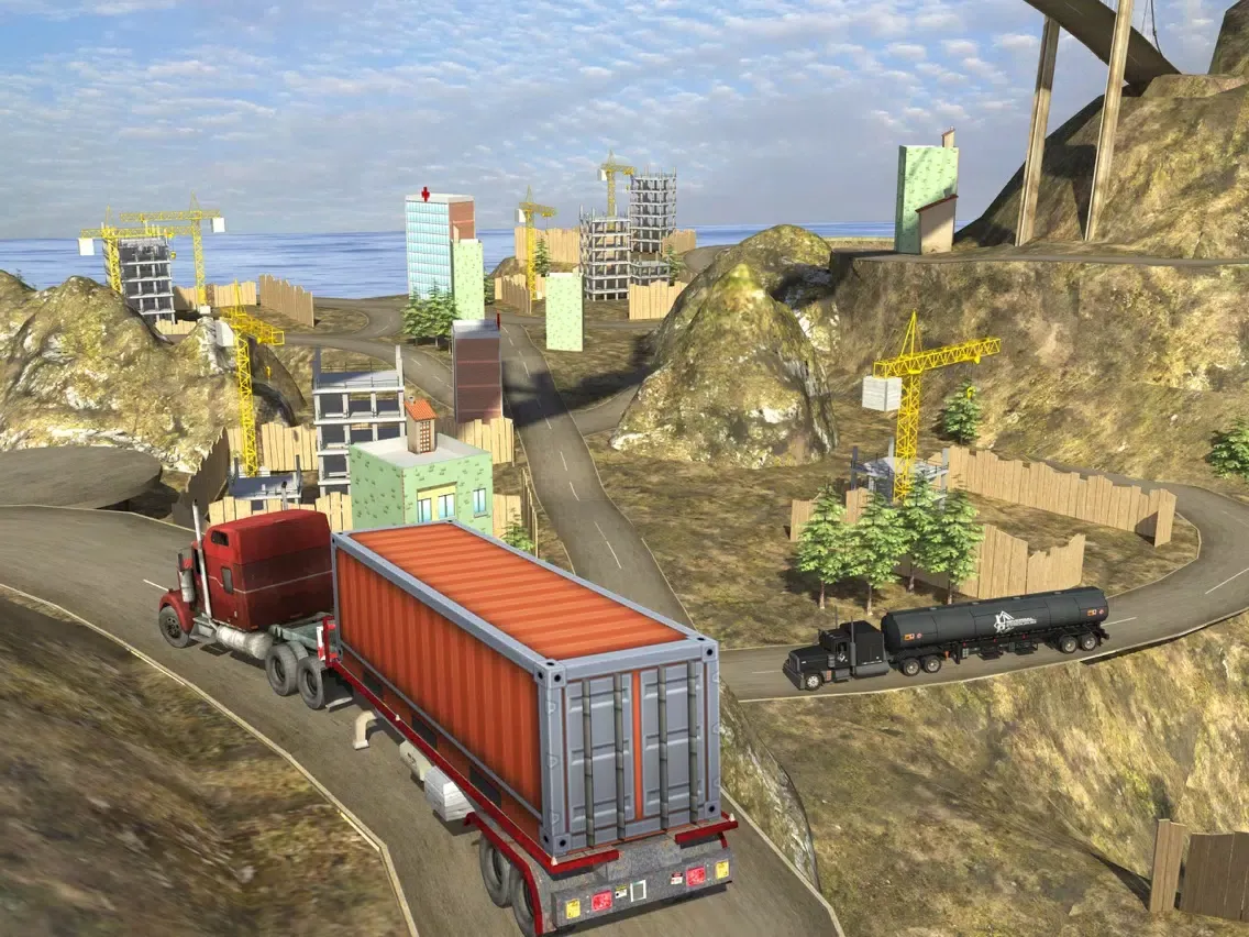 Capturas de tela do Hill Climb Truck Simulator iPad 